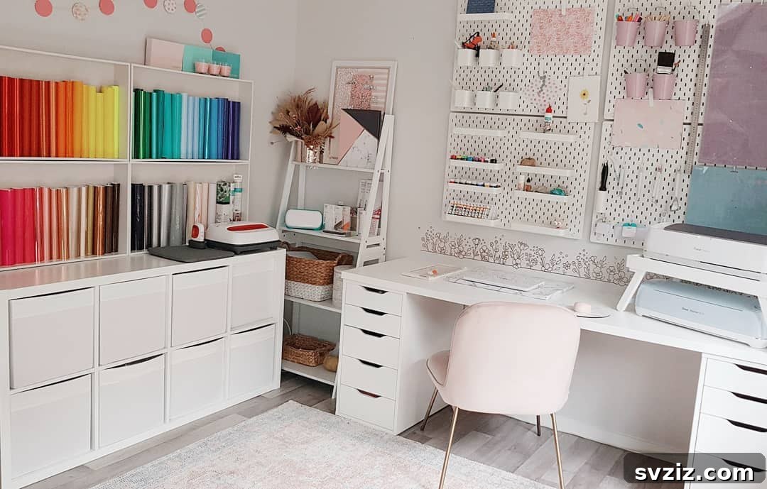 21 Brilliant Craft Room Layouts to Spark Your Imagination 12 Versatile Storage Cubes for Craft Organization