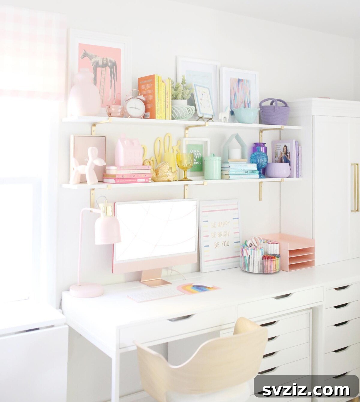 21 Brilliant Craft Room Layouts to Spark Your Imagination 5 Stylish Shelving Storage for Craft Supplies