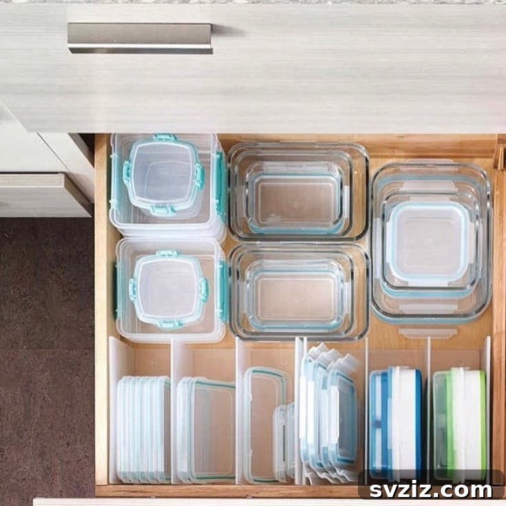 13 Brilliant Hacks for Organizing Pot Lids 5 Magazine Holders Turned Sideways for Lid Organization