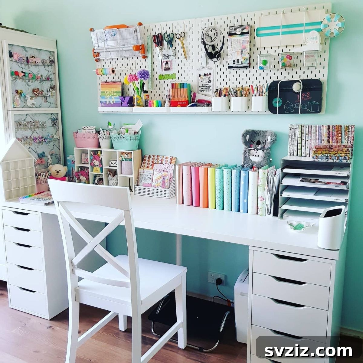 IKEA Craft Desk with Drawers