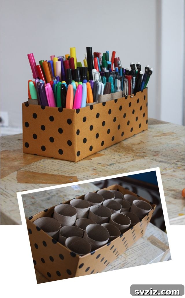  DIY Marker Caddy