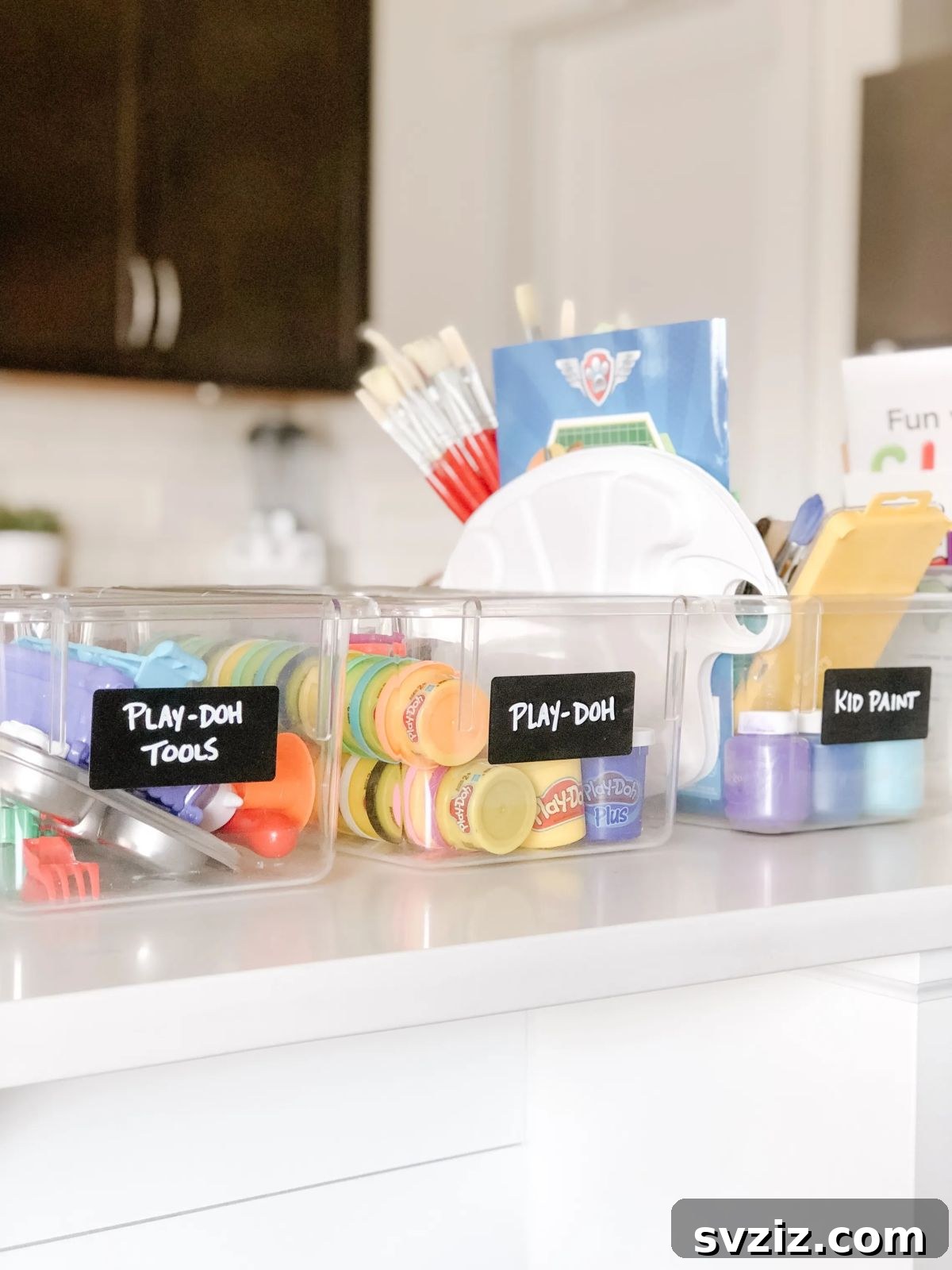 Label Acrylic Bins