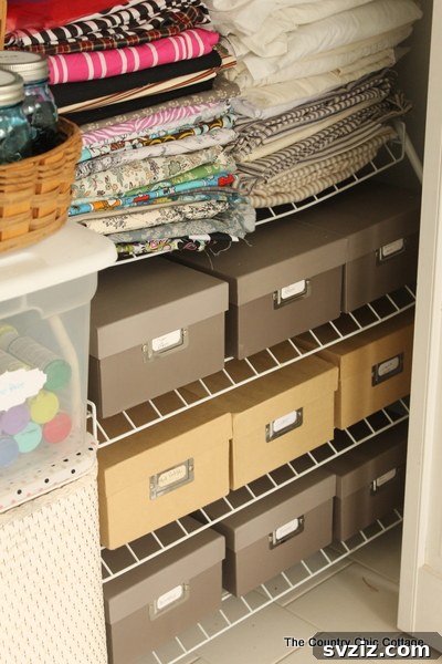Smart Hacks for Your Craft Closet 5 boxes