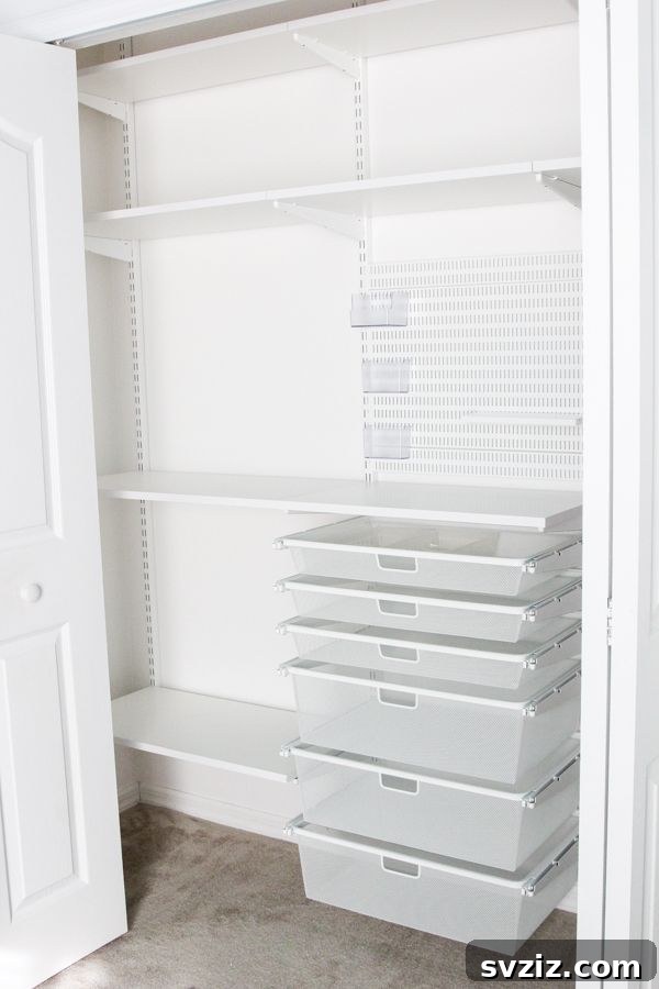 Smart Hacks for Your Craft Closet 9 shelving system
