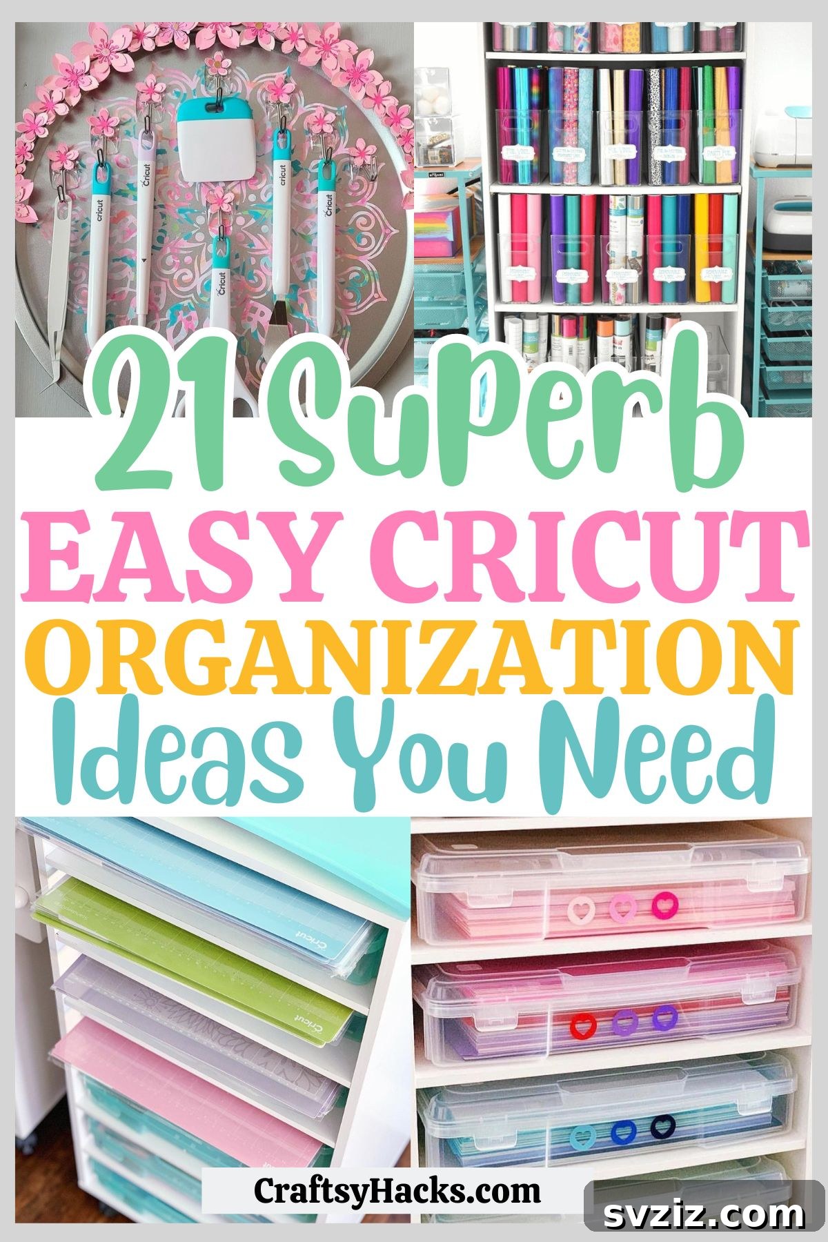 Reclaim Your Craft Space Brilliant Cricut Organization Solutions 2 Cricut Organization Ideas