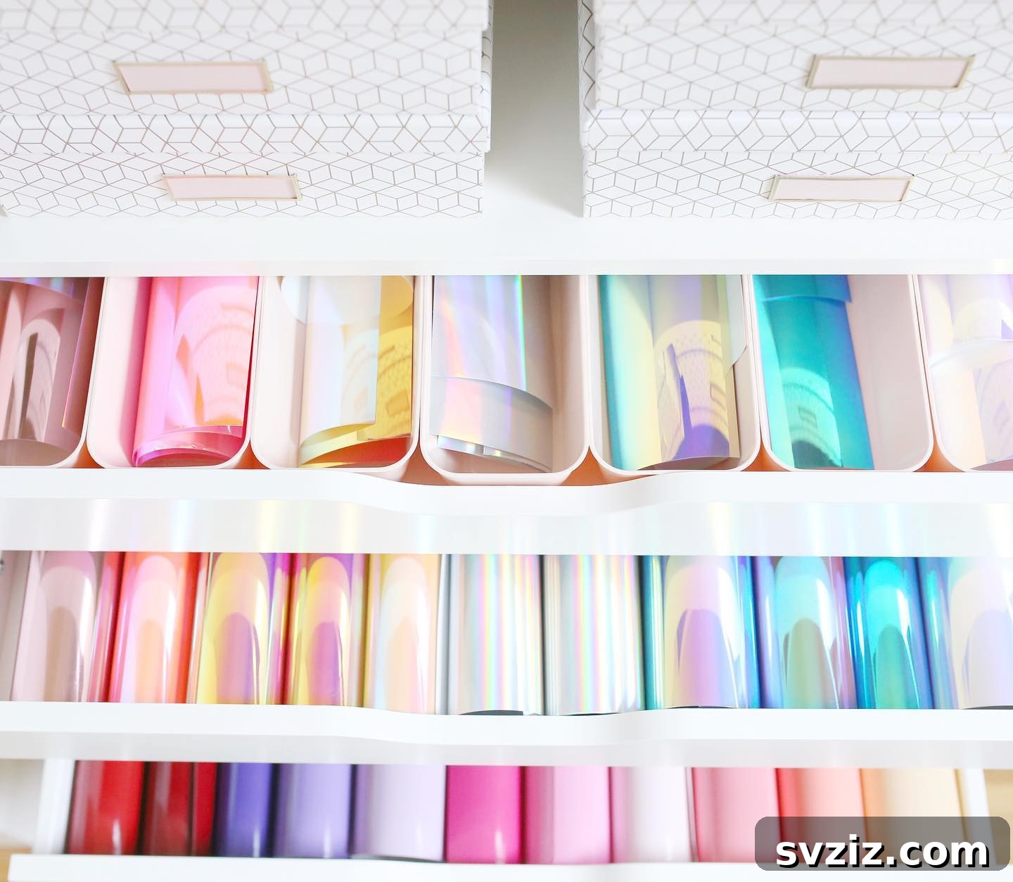 Reclaim Your Craft Space Brilliant Cricut Organization Solutions 18 plastic baskets
