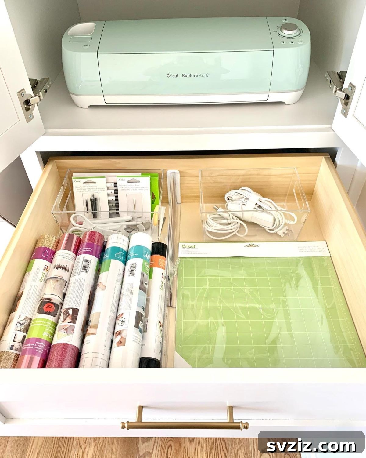 Reclaim Your Craft Space Brilliant Cricut Organization Solutions 22 drawer dividers