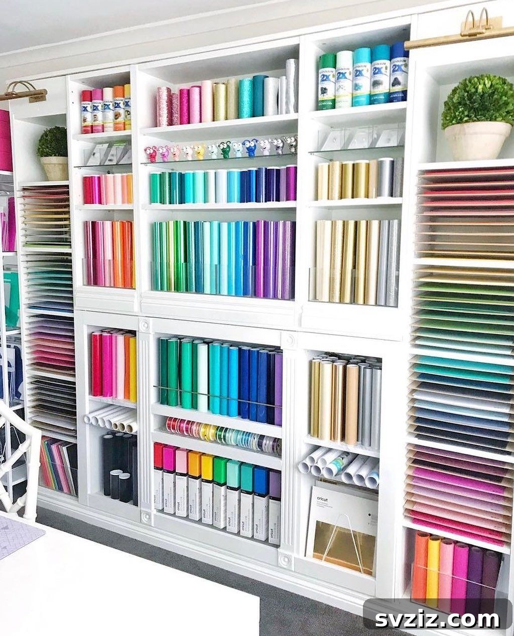 Reclaim Your Craft Space Brilliant Cricut Organization Solutions 4 Wall to Wall Storage