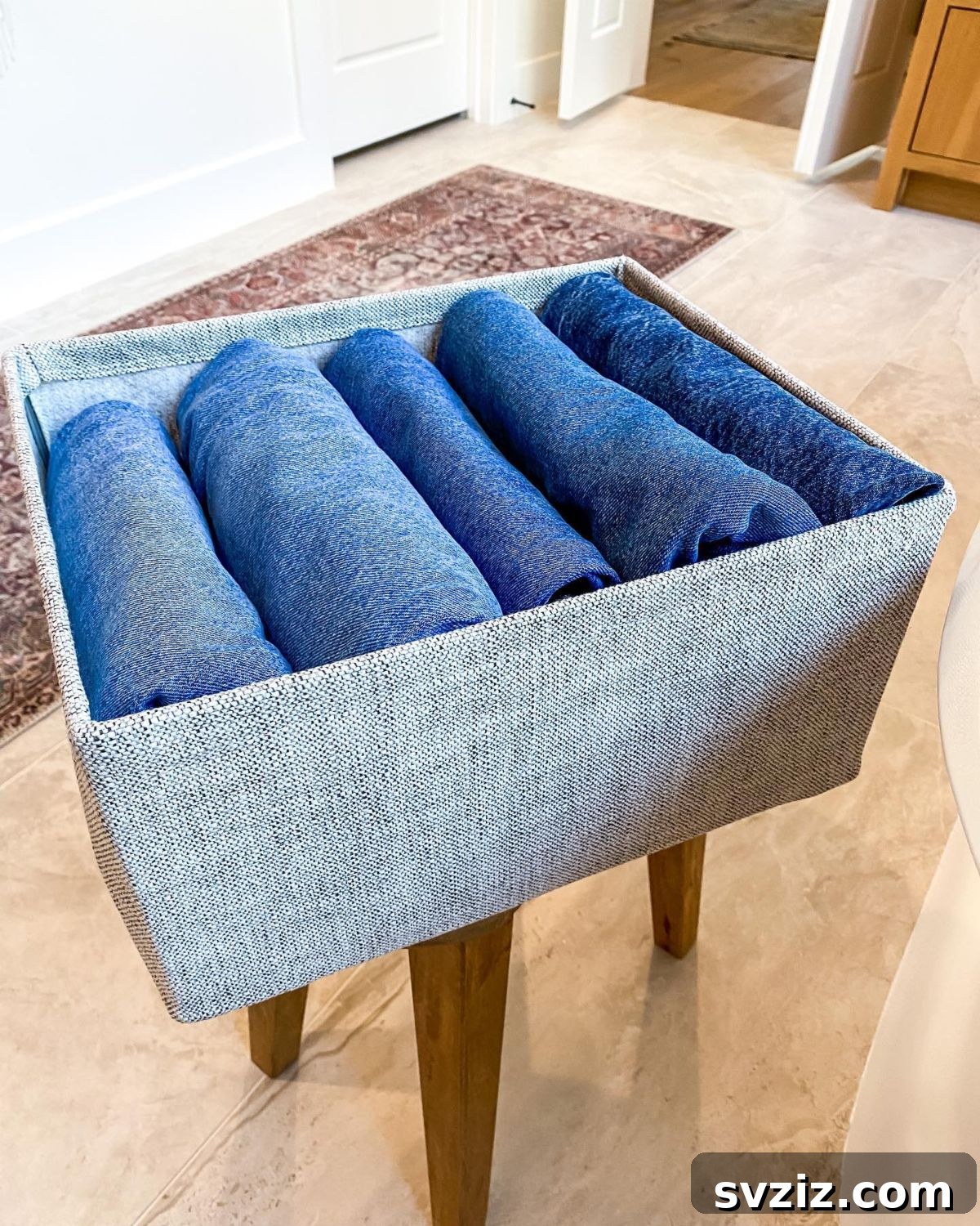 Clever Jean Storage Solutions 11 storage ottoman