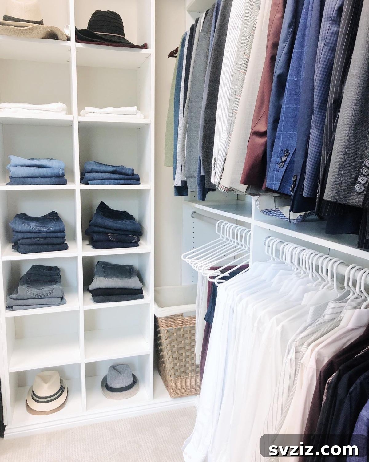 Clever Jean Storage Solutions 5 vertical cubbies
