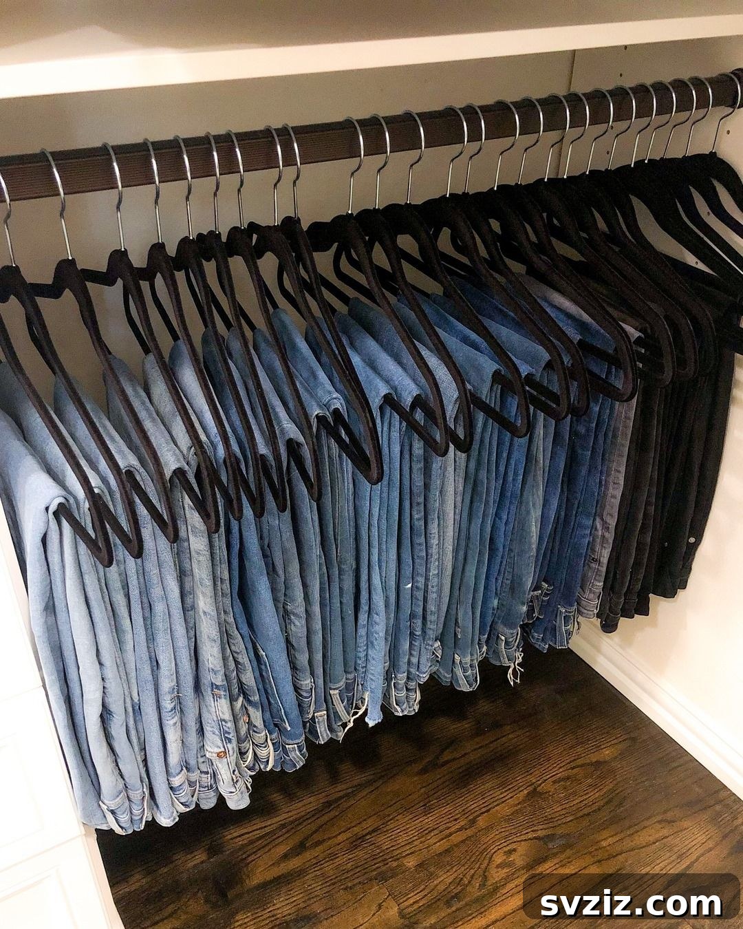 Clever Jean Storage Solutions 10 hangers for jeans