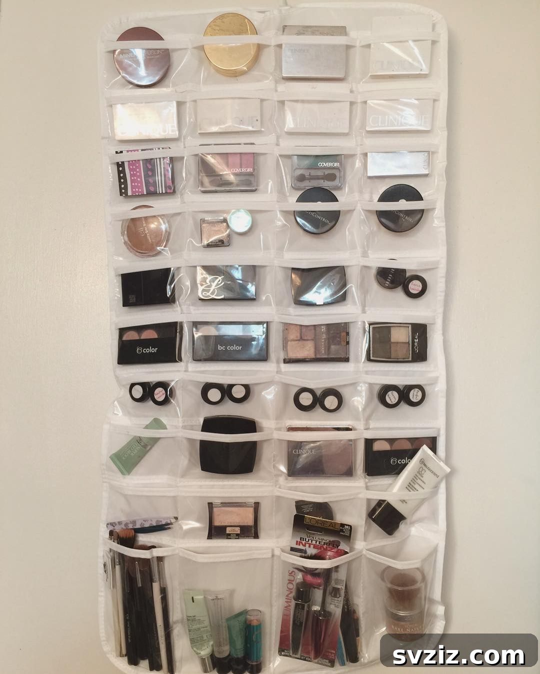 Store Makeup in a Jewelry Organizer