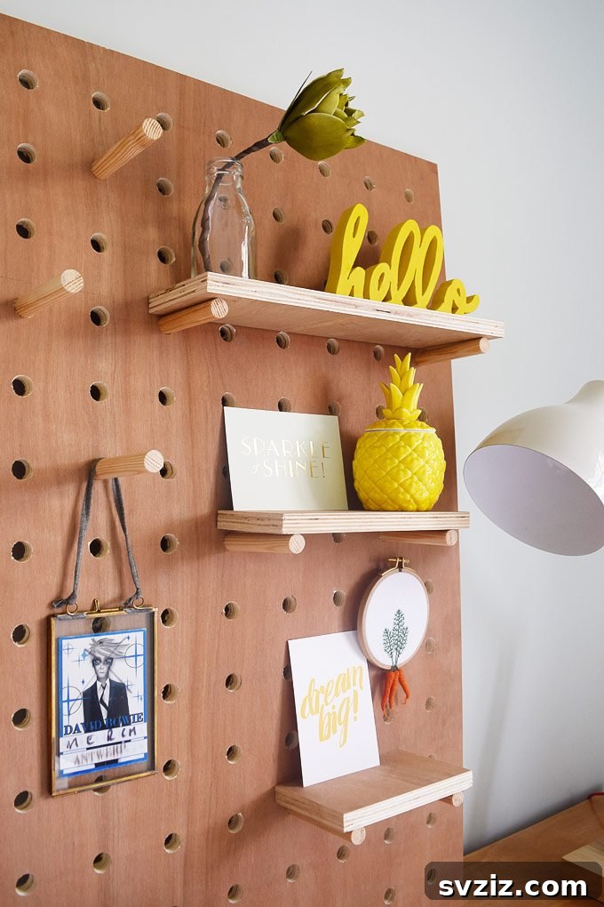 Pegboard Storage System