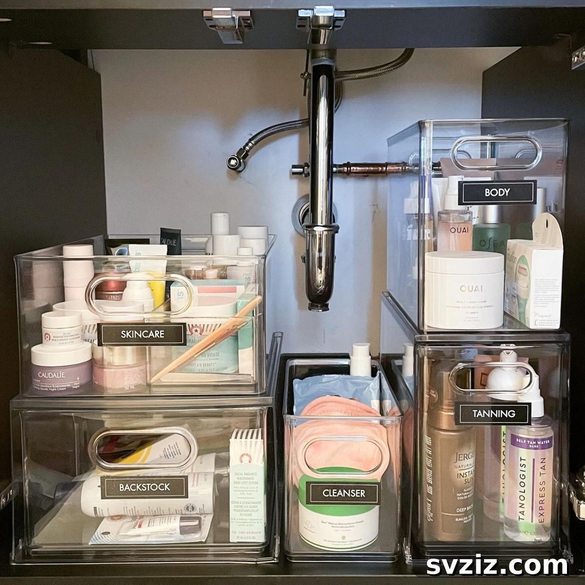 Under the Sink Storage Space
