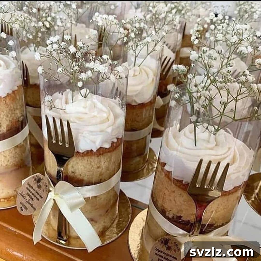 Small Weddings, Big Charm: 31 Intimate Ideas 21 Mini Wedding Cakes displayed elegantly for an intimate celebration