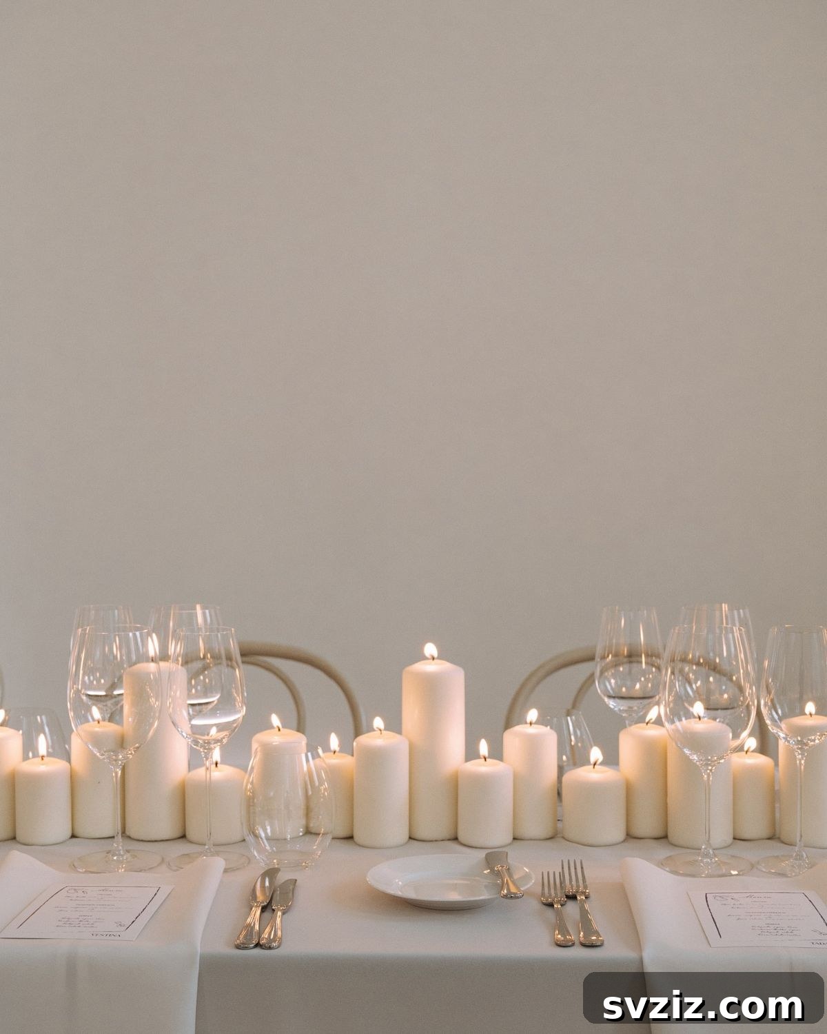Small Weddings, Big Charm: 31 Intimate Ideas 29 Romantic Wedding Tables adorned with numerous candles