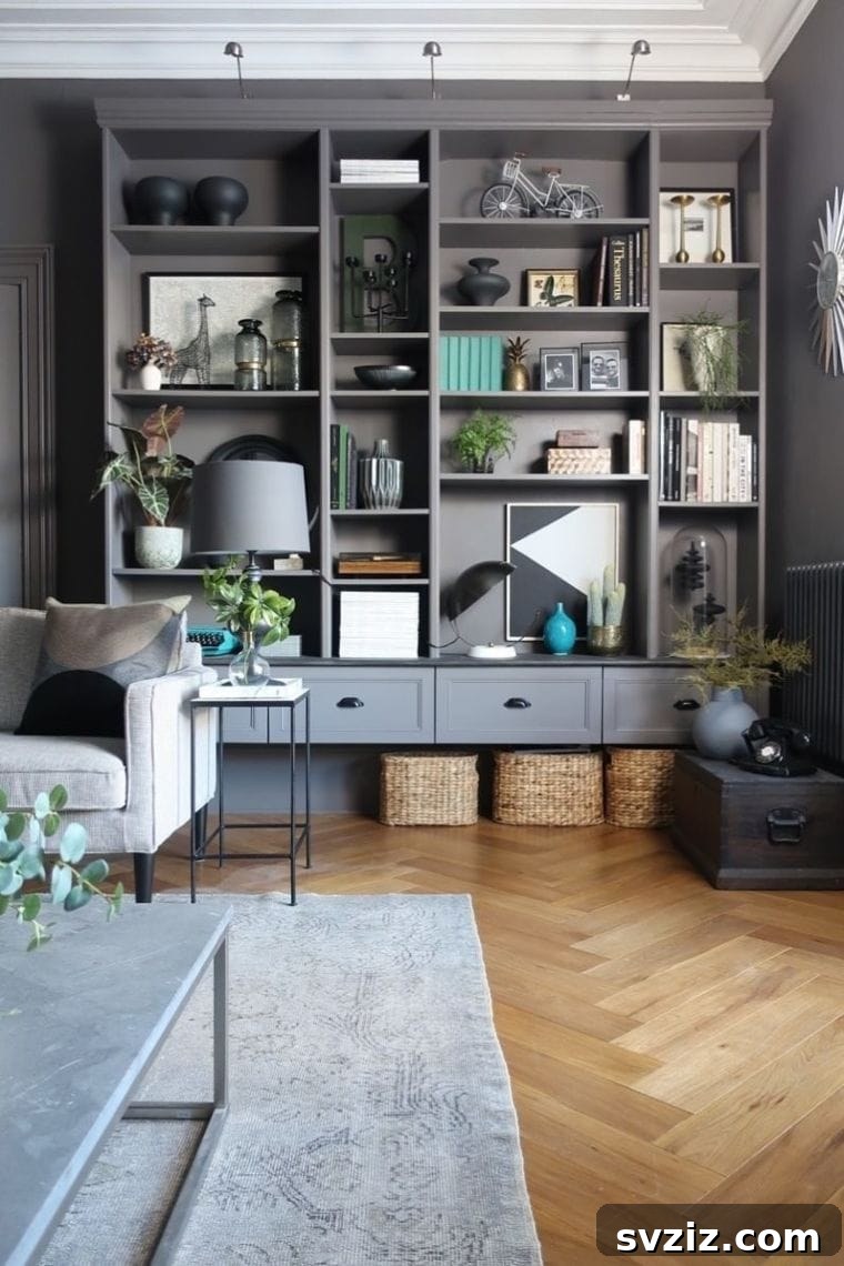 DIY Wall-Hung Library using IKEA Billy Bookcase