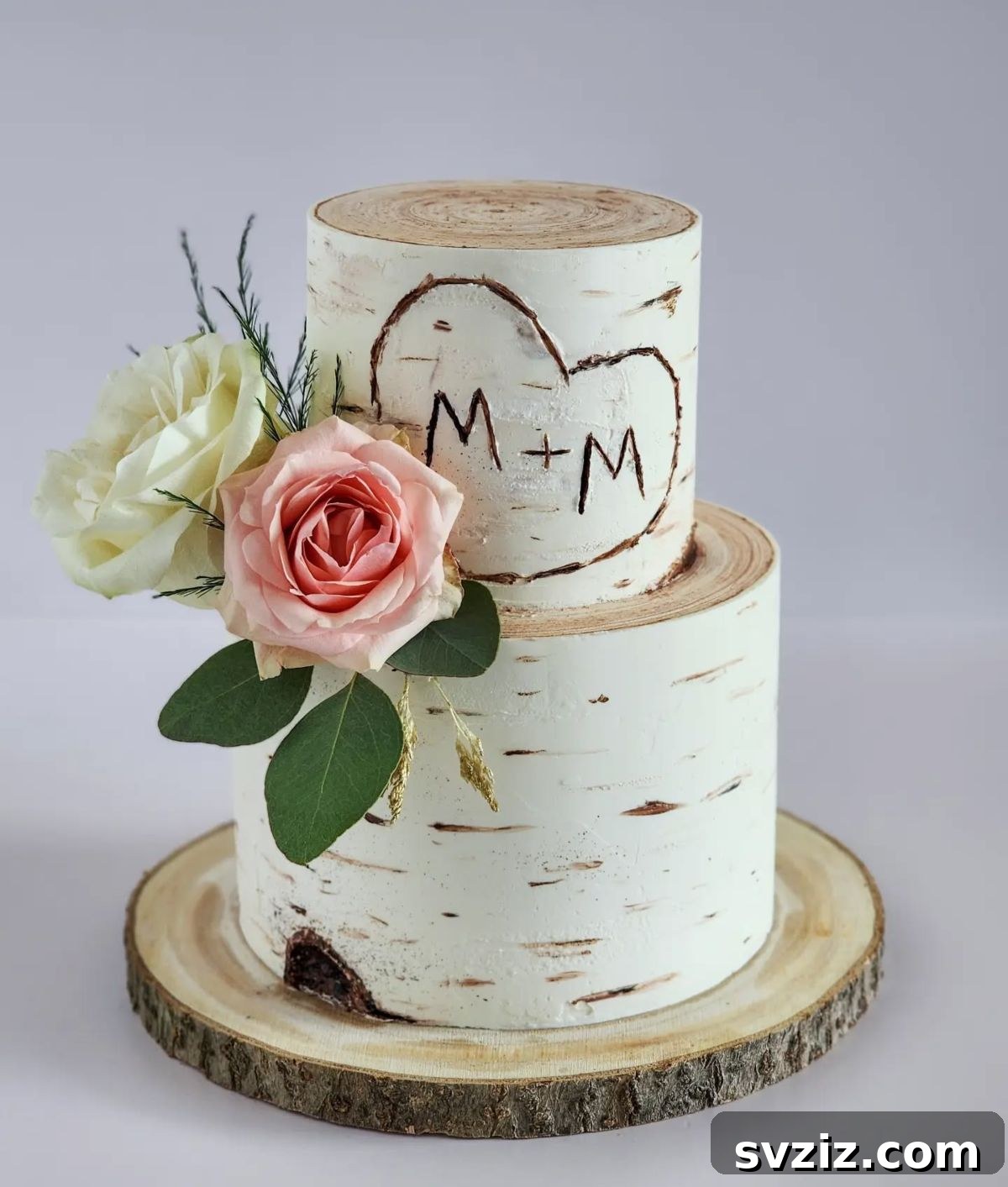 31 Adorable Rustic Wedding Ideas 9 Creative Birch Tree Inspired Wedding Cake