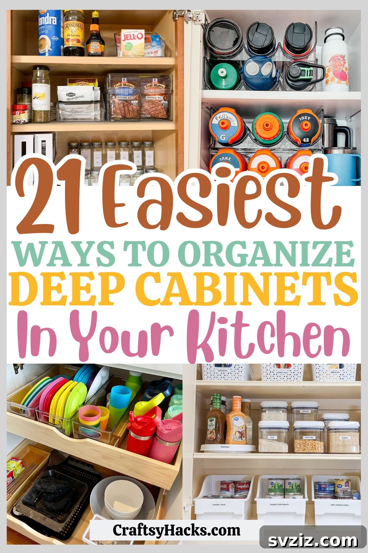 Deep Kitchen Cabinet Ideas