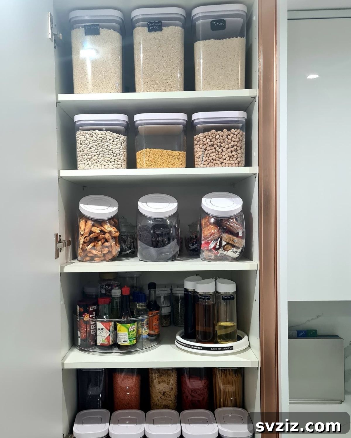 decant pantry items