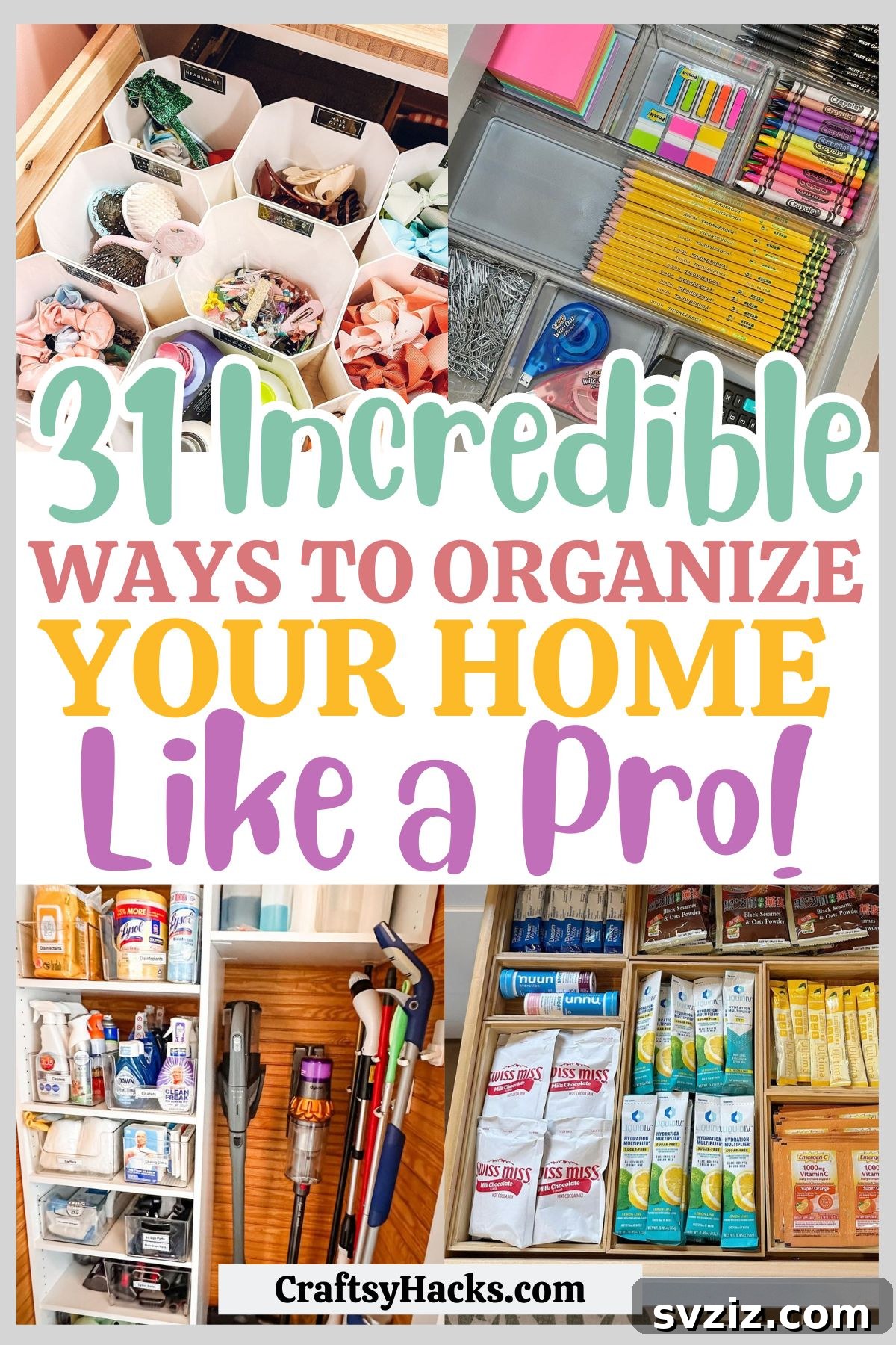 31 Genius Organizing Hacks to Declutter Your Life 2 Pro Organizing Hacks