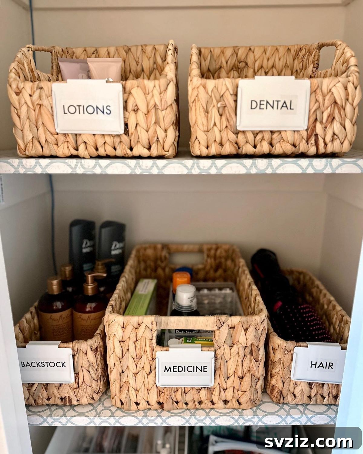 31 Genius Organizing Hacks to Declutter Your Life 12 Hyacinth Baskets