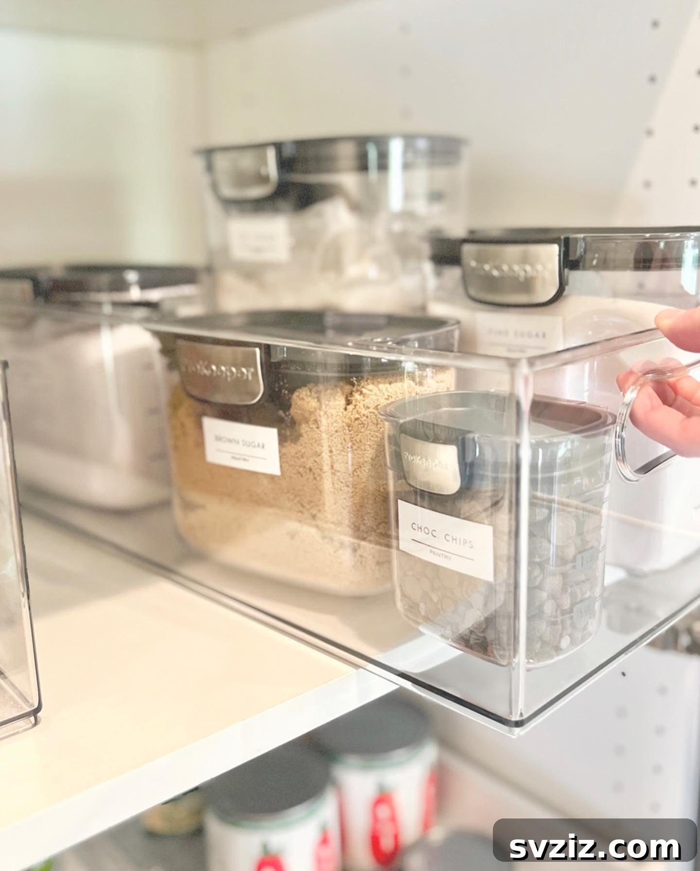 31 Genius Organizing Hacks to Declutter Your Life 14 Acrylic Bins for Baking Items