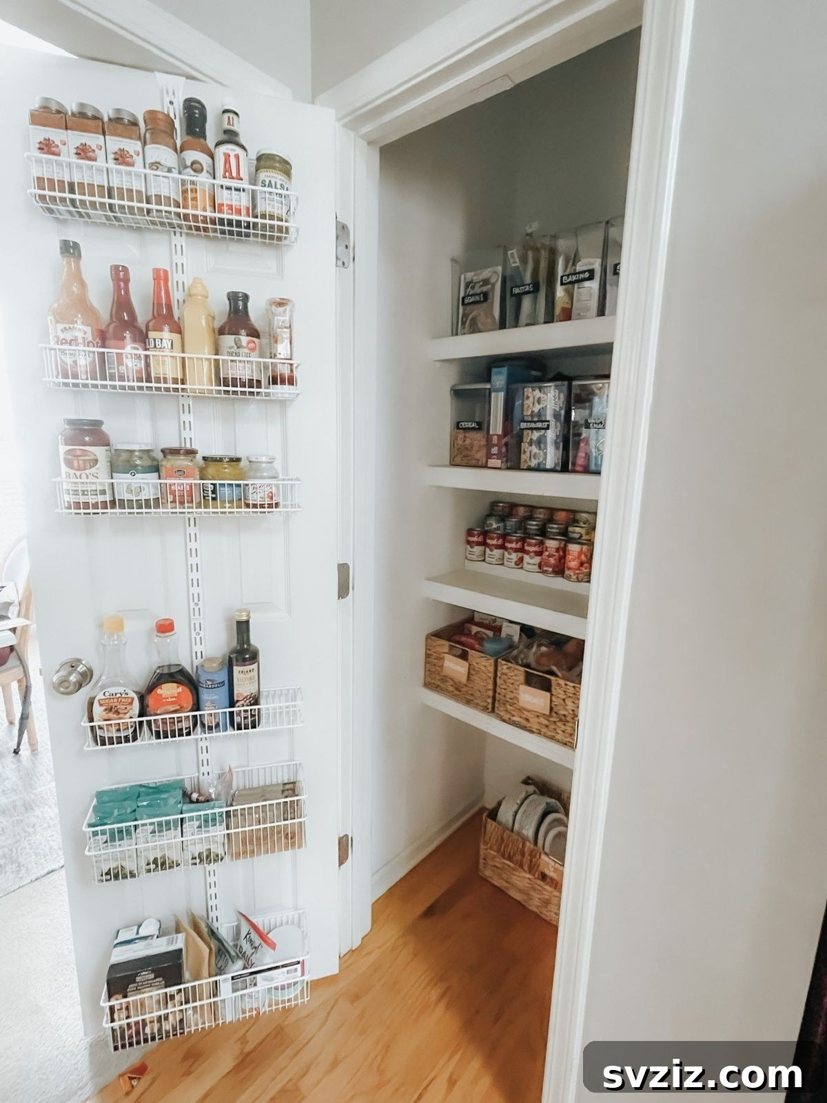 31 Genius Organizing Hacks to Declutter Your Life 24 Behind the Door Storage