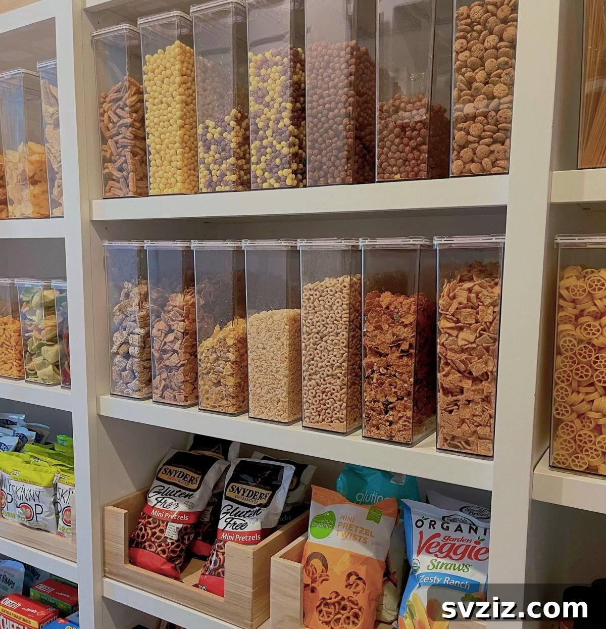 31 Genius Organizing Hacks to Declutter Your Life 26 Clear Canisters for Pantry