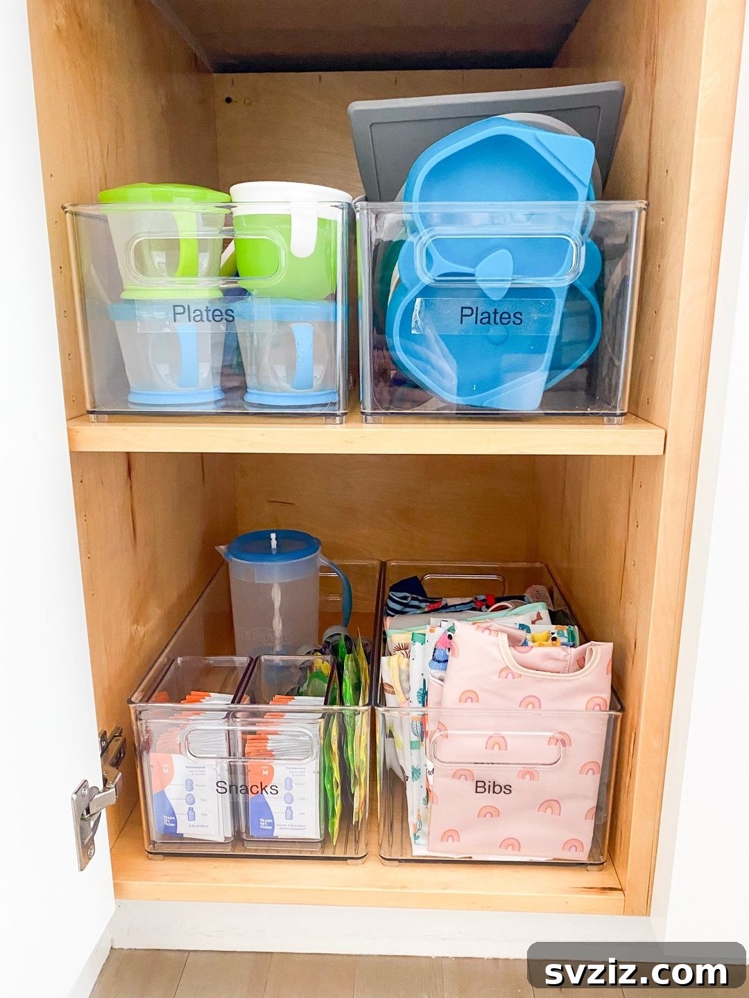 31 Genius Organizing Hacks to Declutter Your Life 28 Store Kids Items in Lower Cabinets for Easy Access