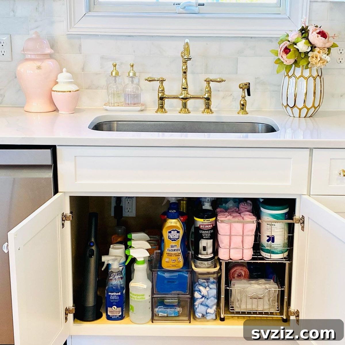 31 Genius Organizing Hacks to Declutter Your Life 33 Under the Sink Storage Space