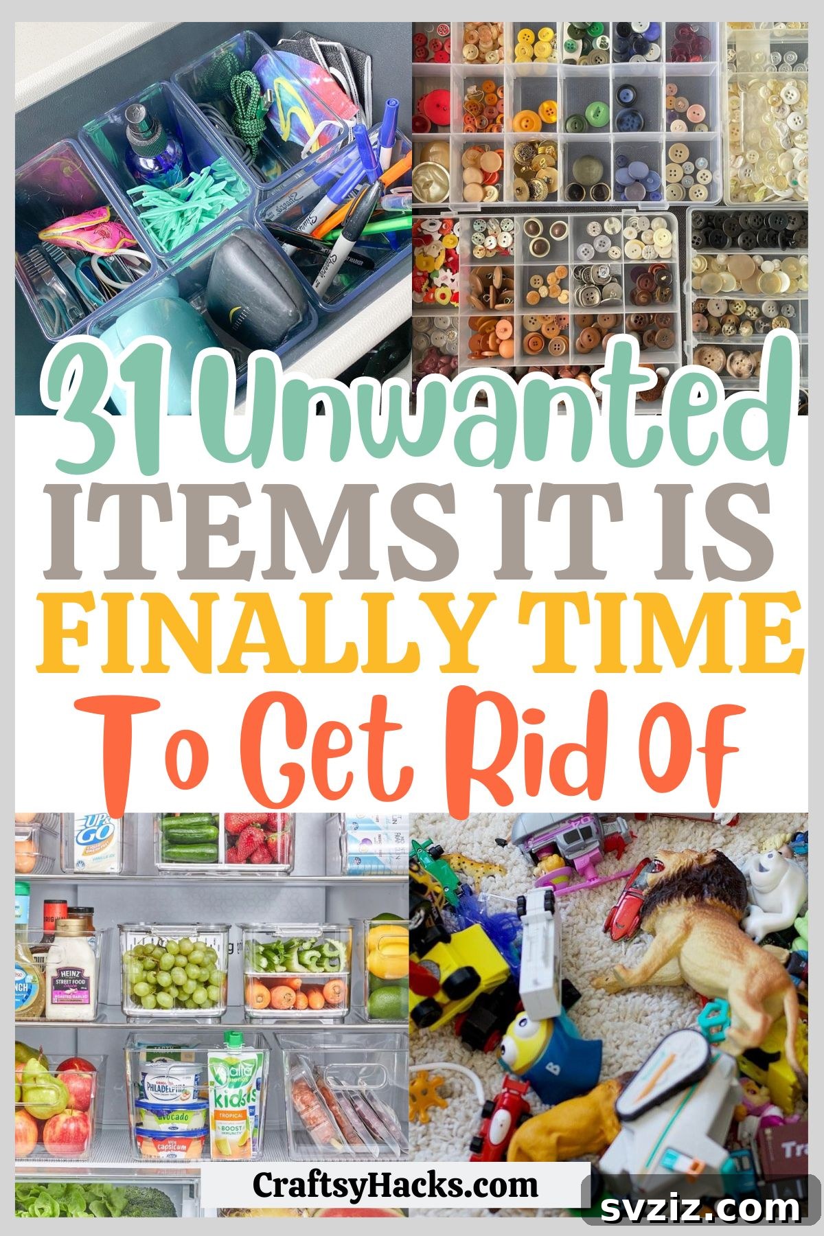 31 Items to Declutter Today 2 Items to Get Rid Of