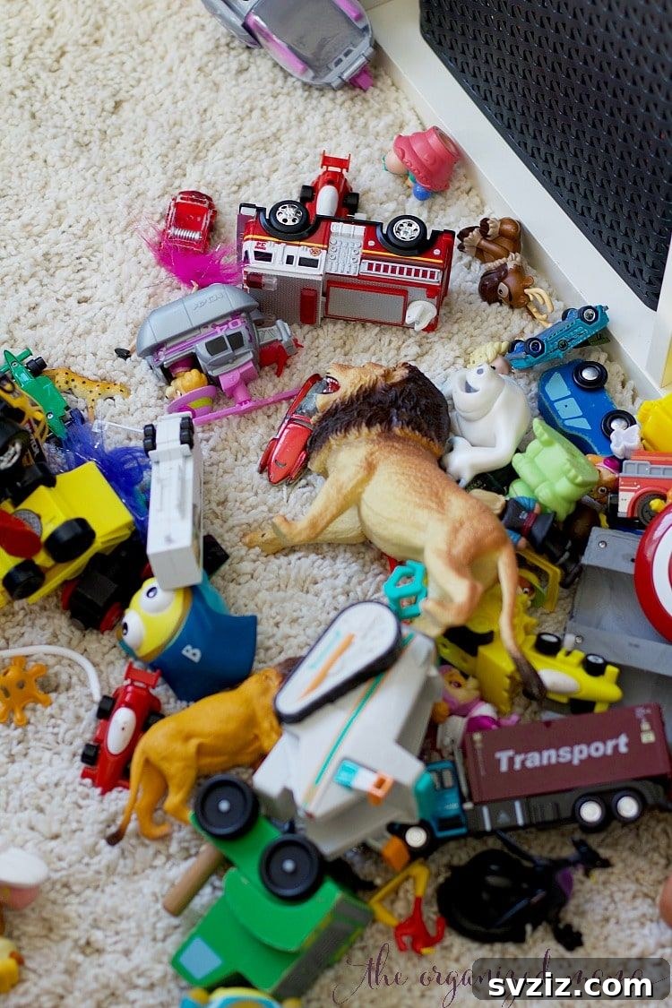 31 Items to Declutter Today 20 broken toys