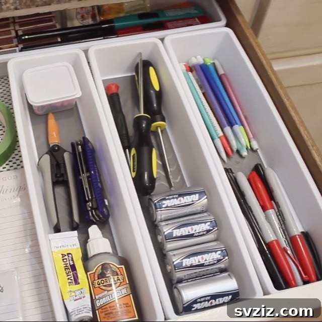 31 Items to Declutter Today 4 junk drawer items