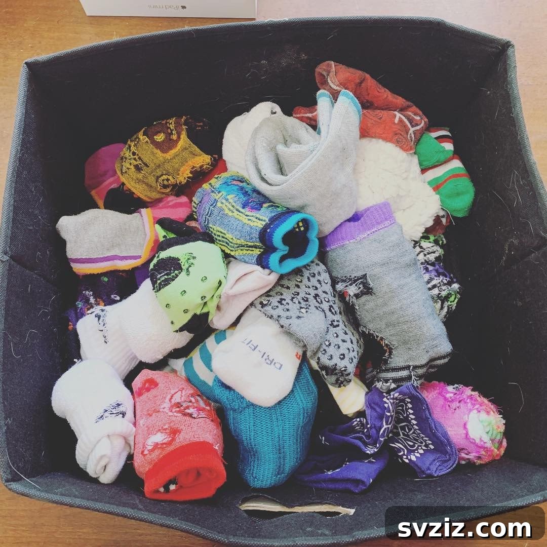 31 Items to Declutter Today 33 single socks