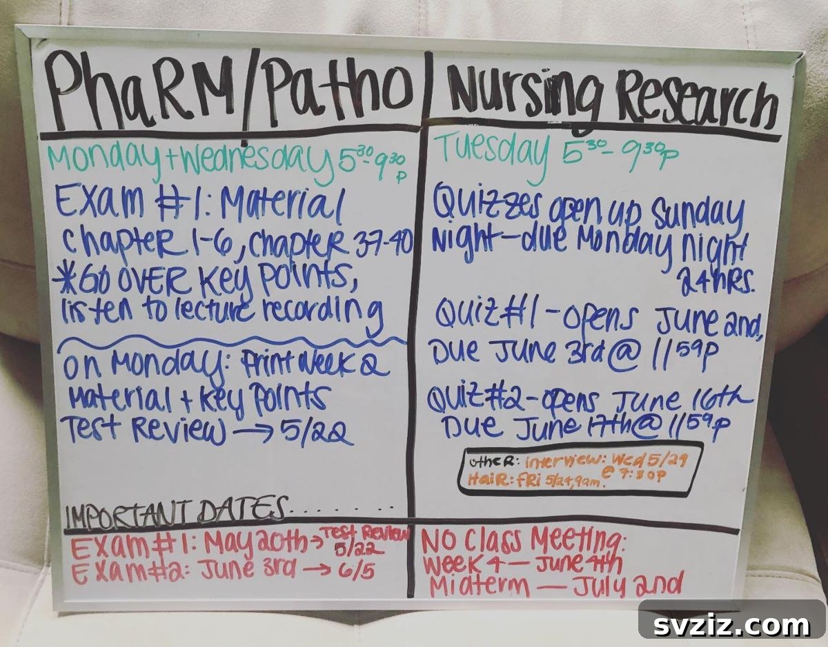 17 Whiteboard Hacks: Genius Organization for Home & Office 11 study board
