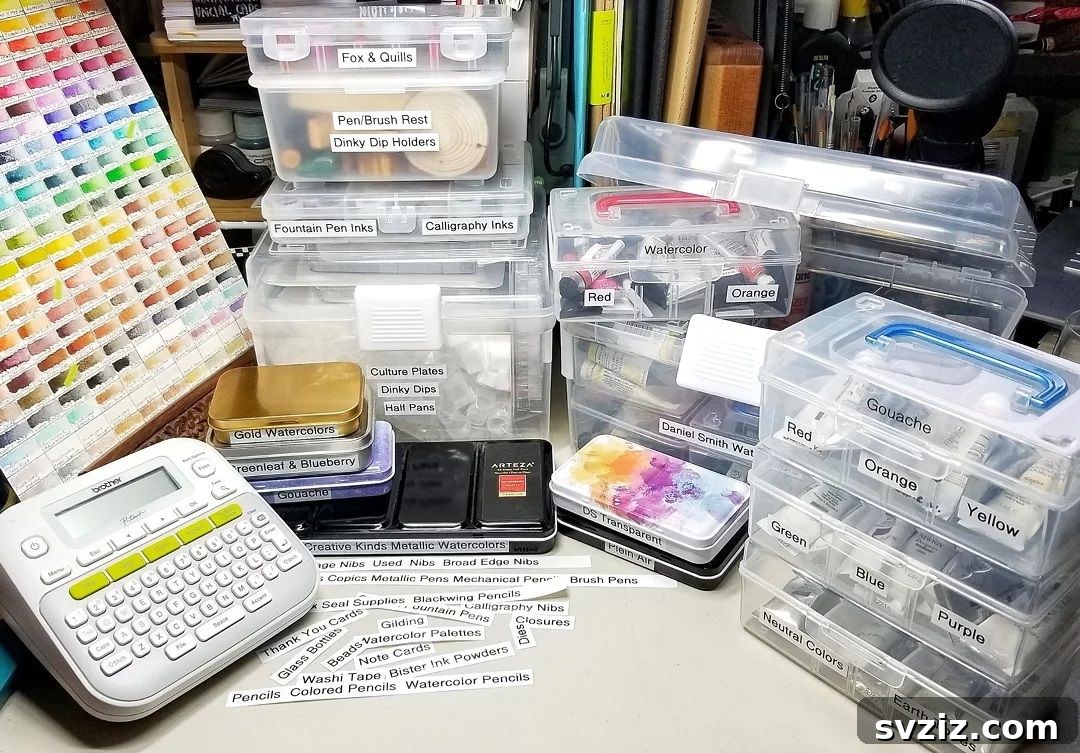 mini storage bins