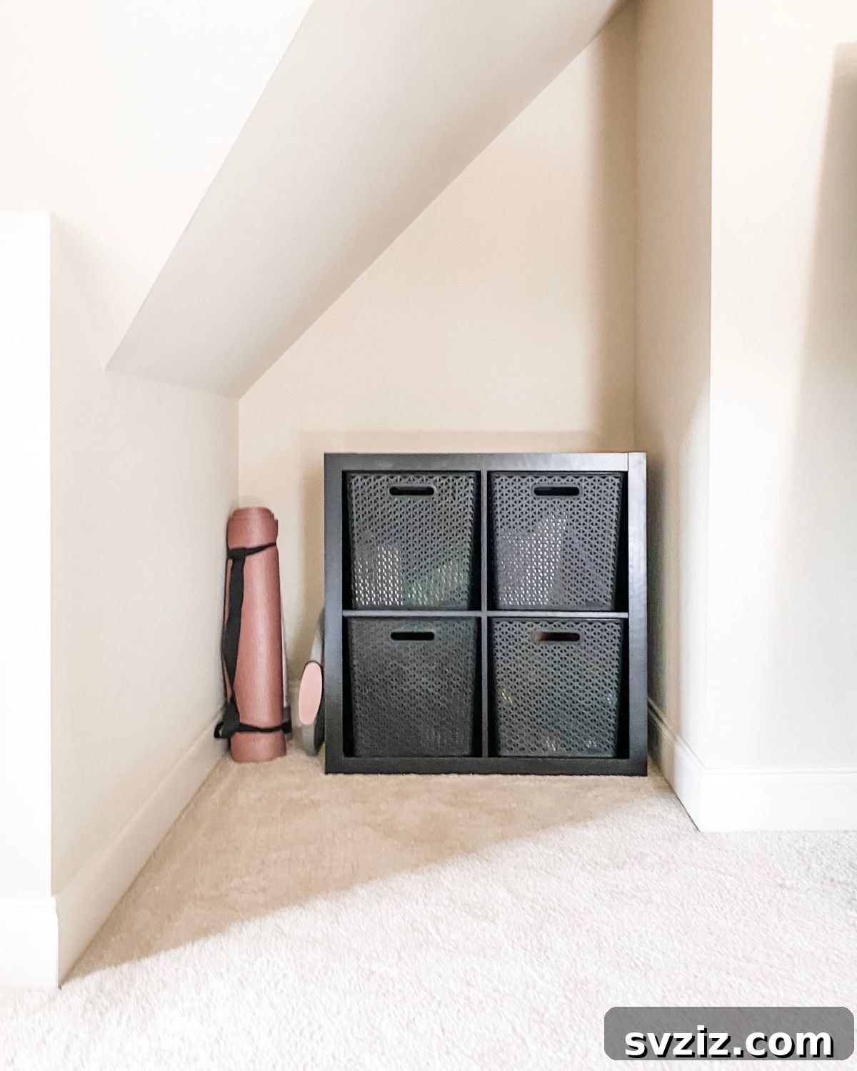 21 Genius Solutions for Home Gym Organization 8 storage unit