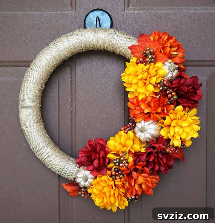 DIY Fall Wreath