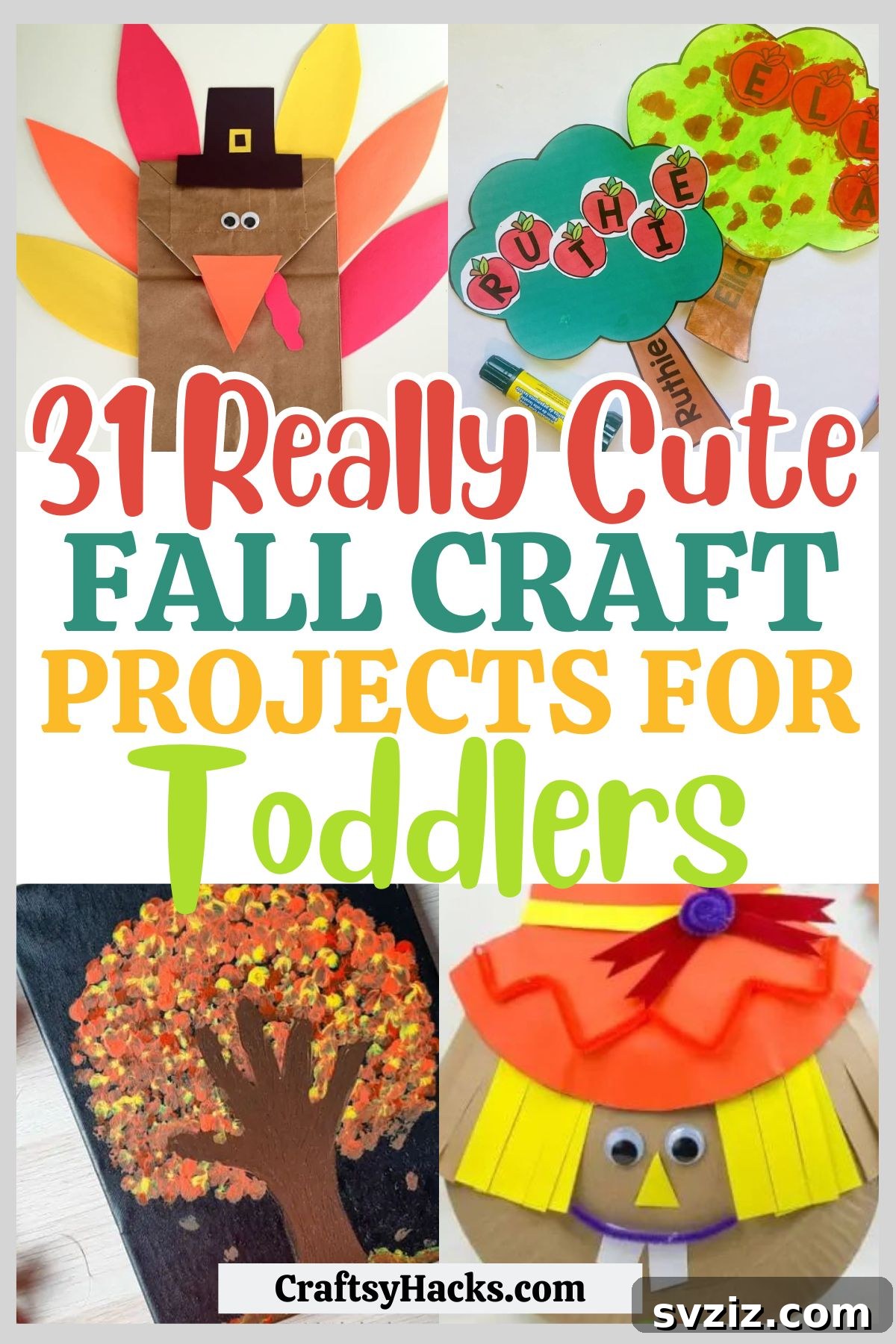fall crafts for toddlers