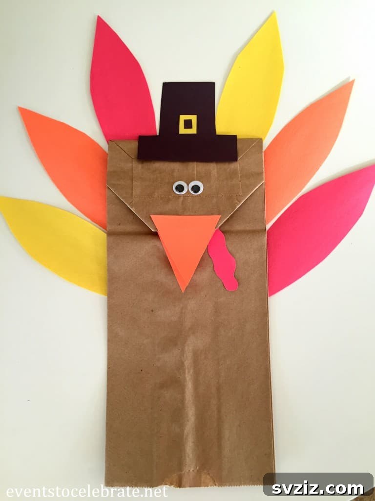  Thanksgiving Turkey Craft
