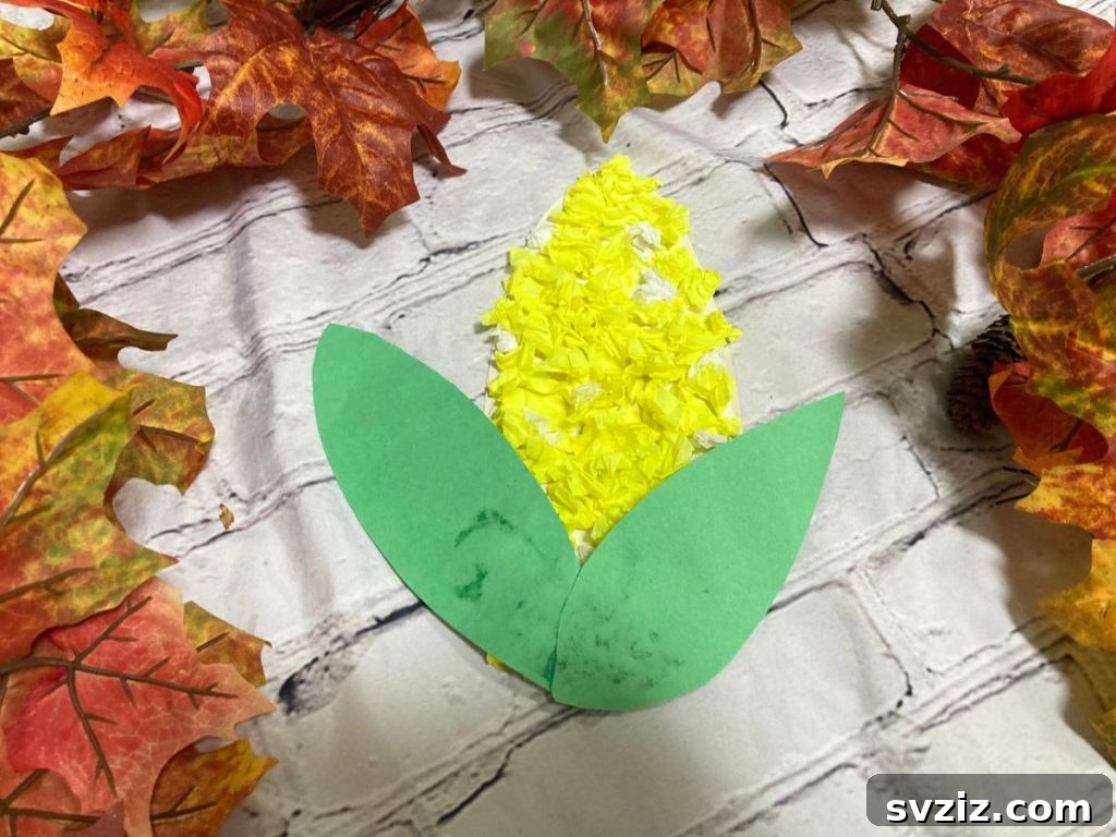 easy corn craft