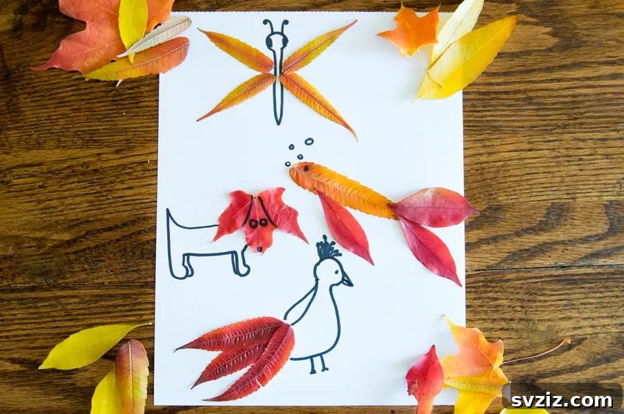 Leaf Art Animals Bugs and More