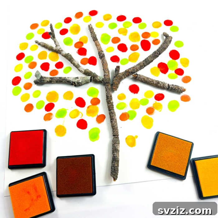 fall fingerprint tree