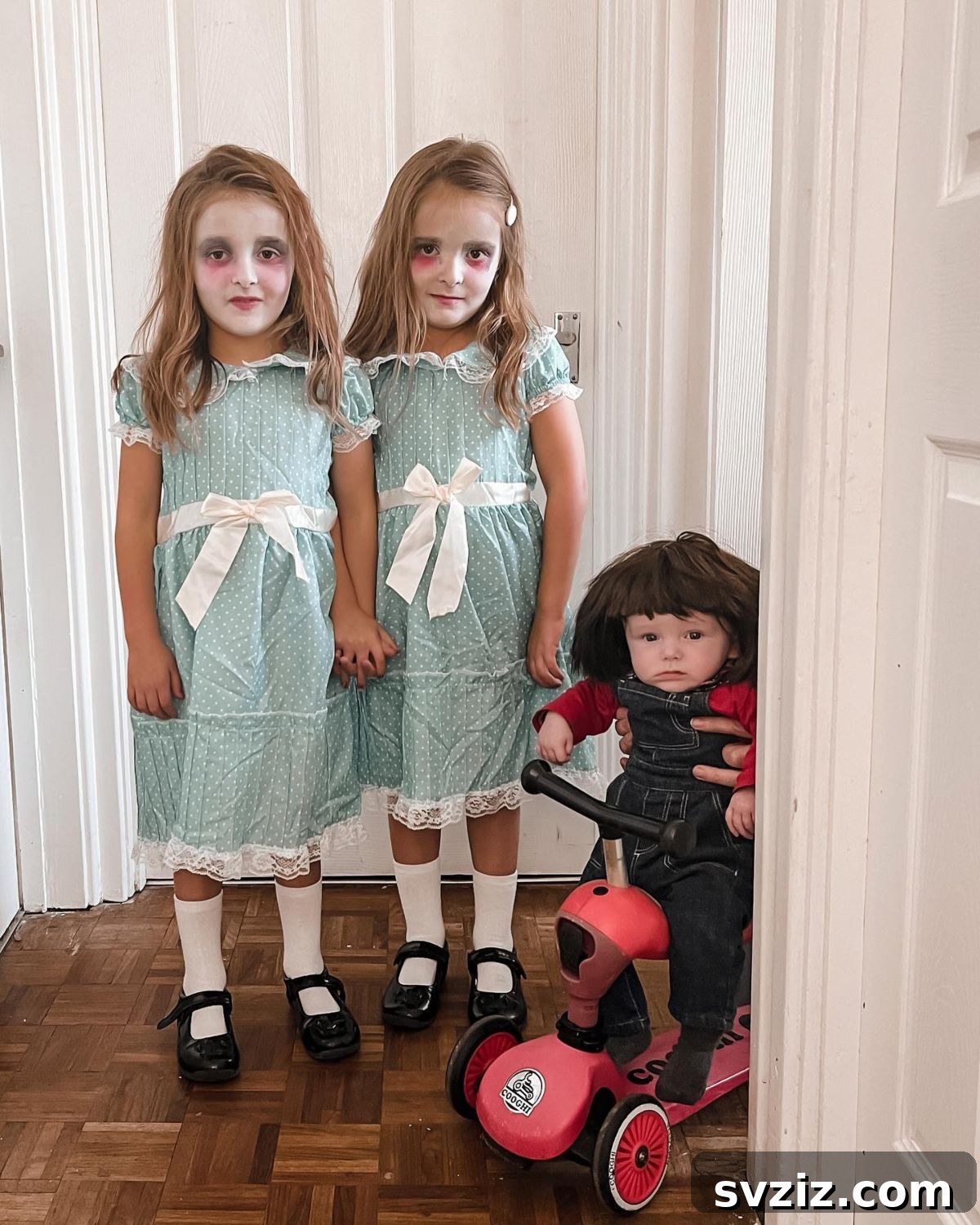 The Shining Ghost Twins Spooky Halloween Costume