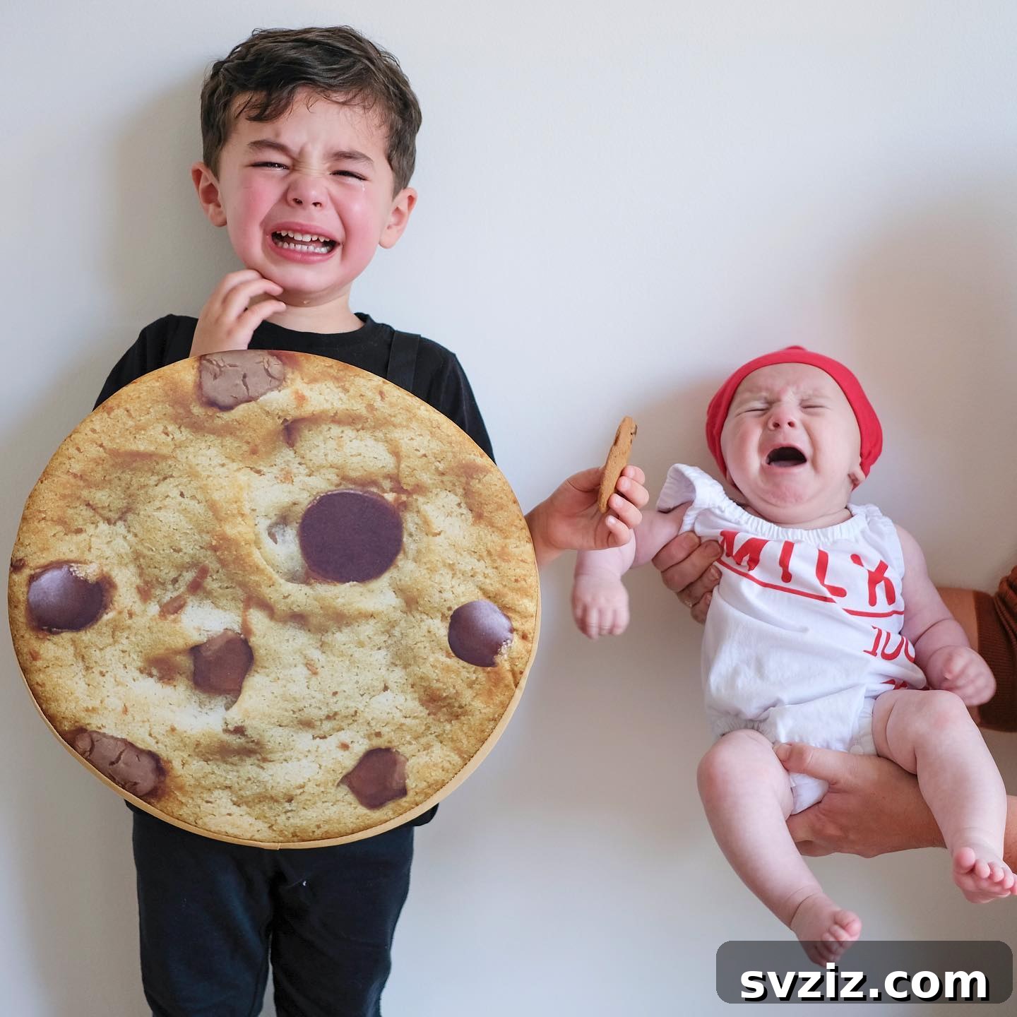 Adorable Milk and Cookies Duo Halloween Costume