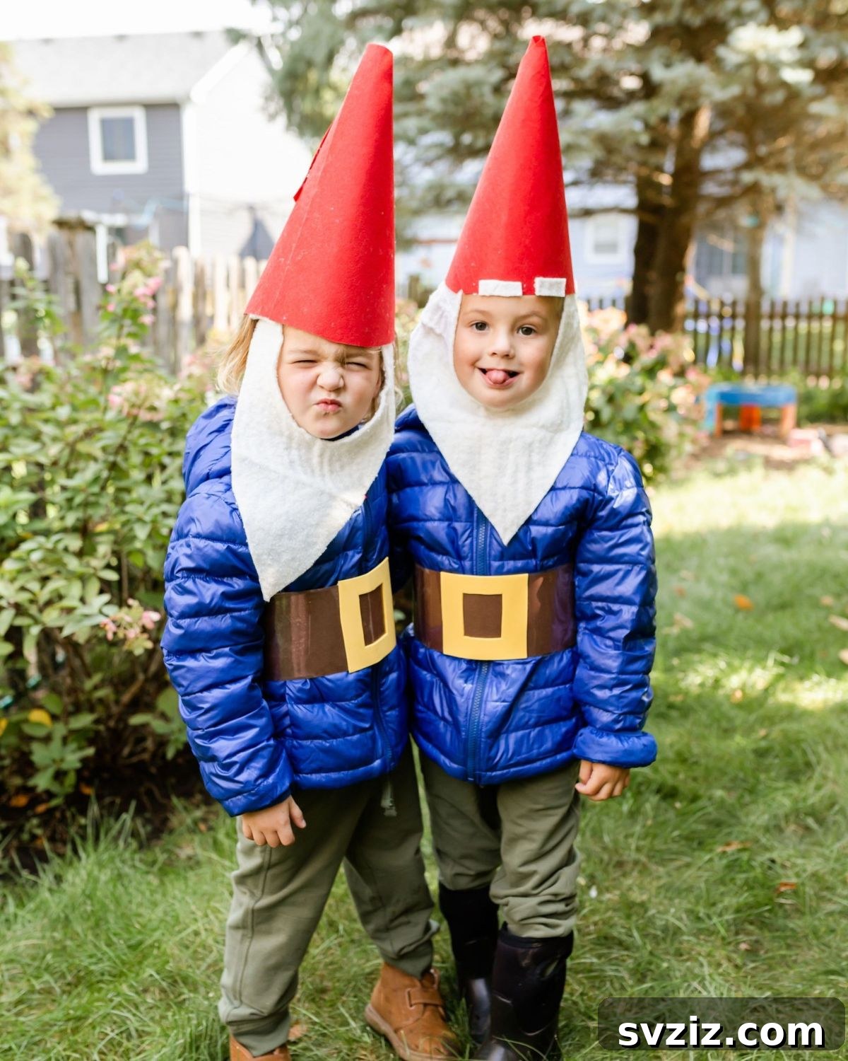 Cozy No-Sew Gnome Halloween Costume