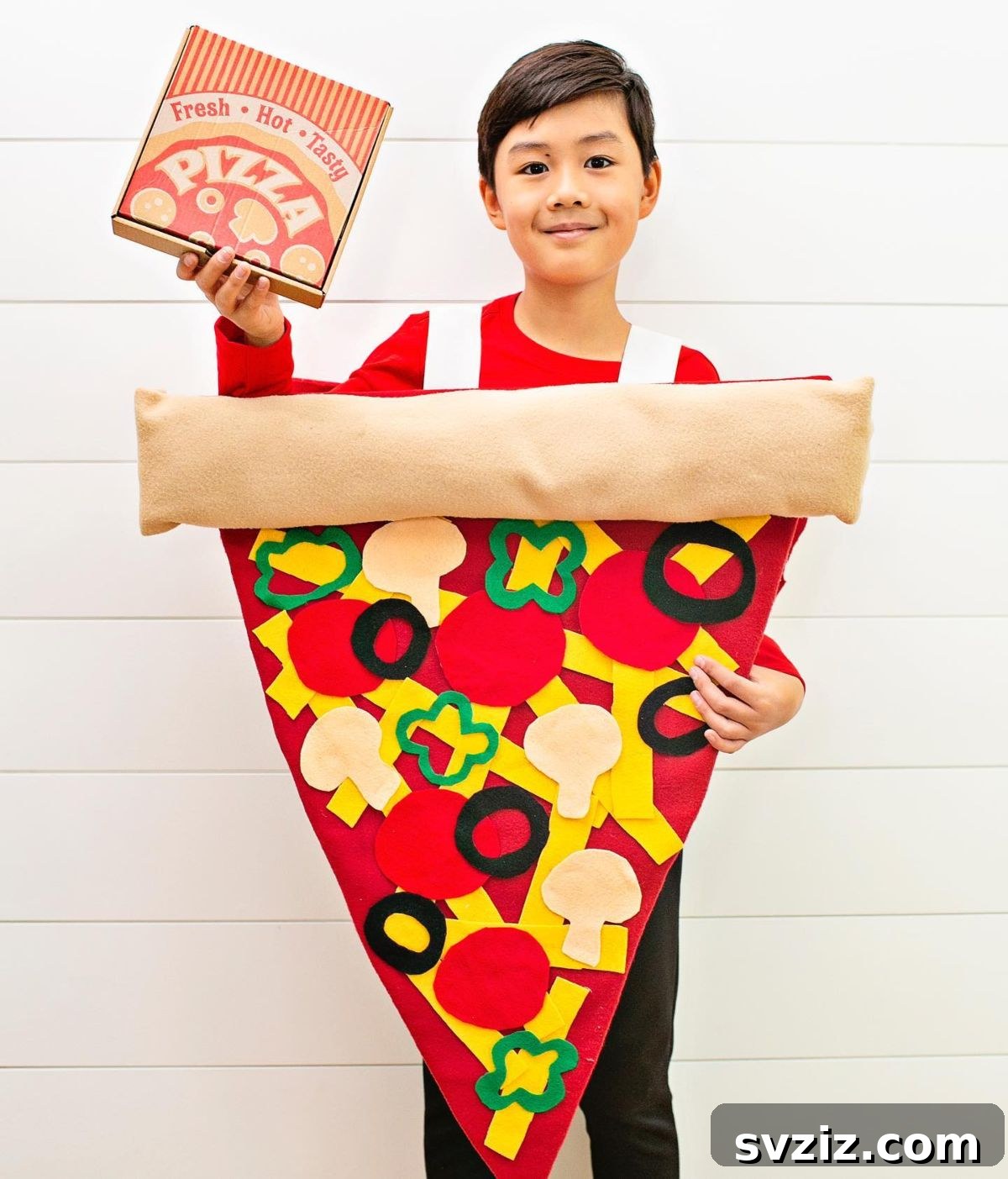 Delicious DIY Pizza Slice Halloween Costume