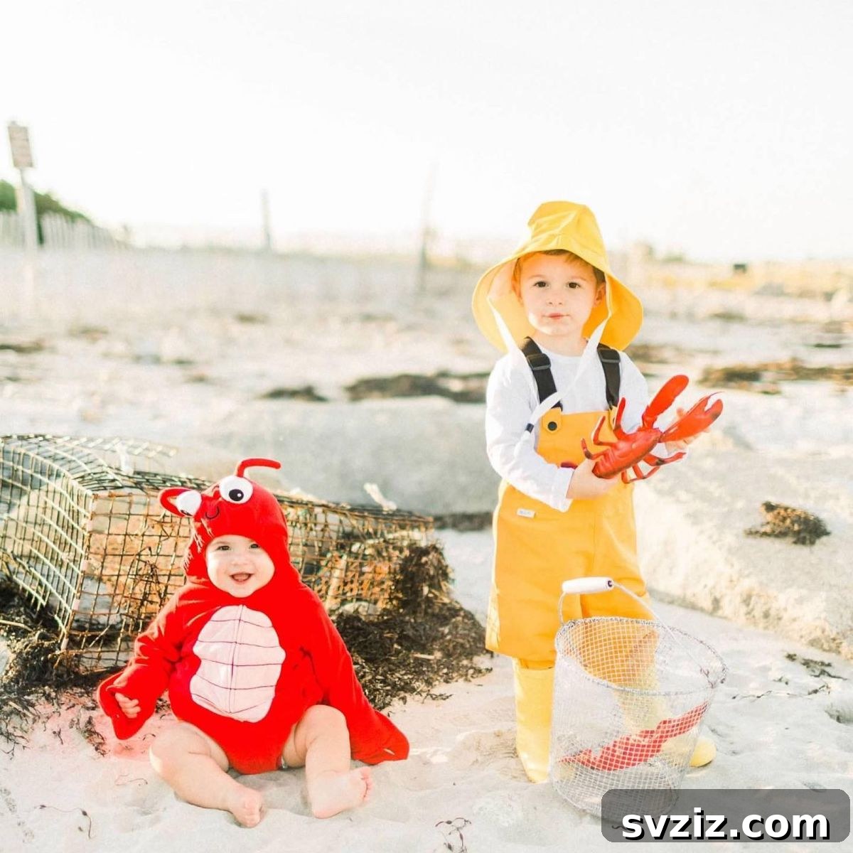 Fun Lobsterman and Lobster Duo Halloween Costume