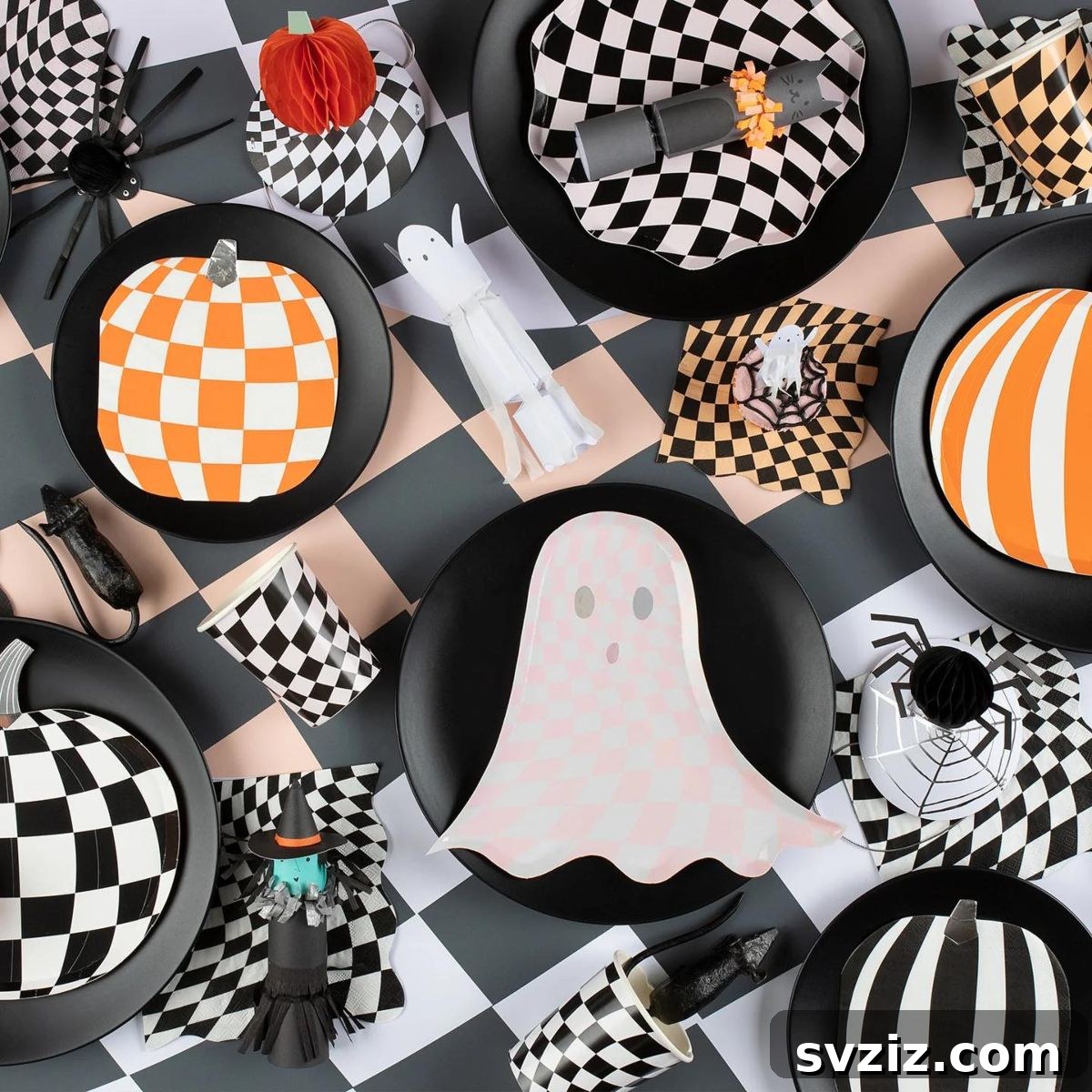Transform Your Table: Haunting Halloween Decor Inspirations 22 Halloween Paper Pumpkin Lanterns